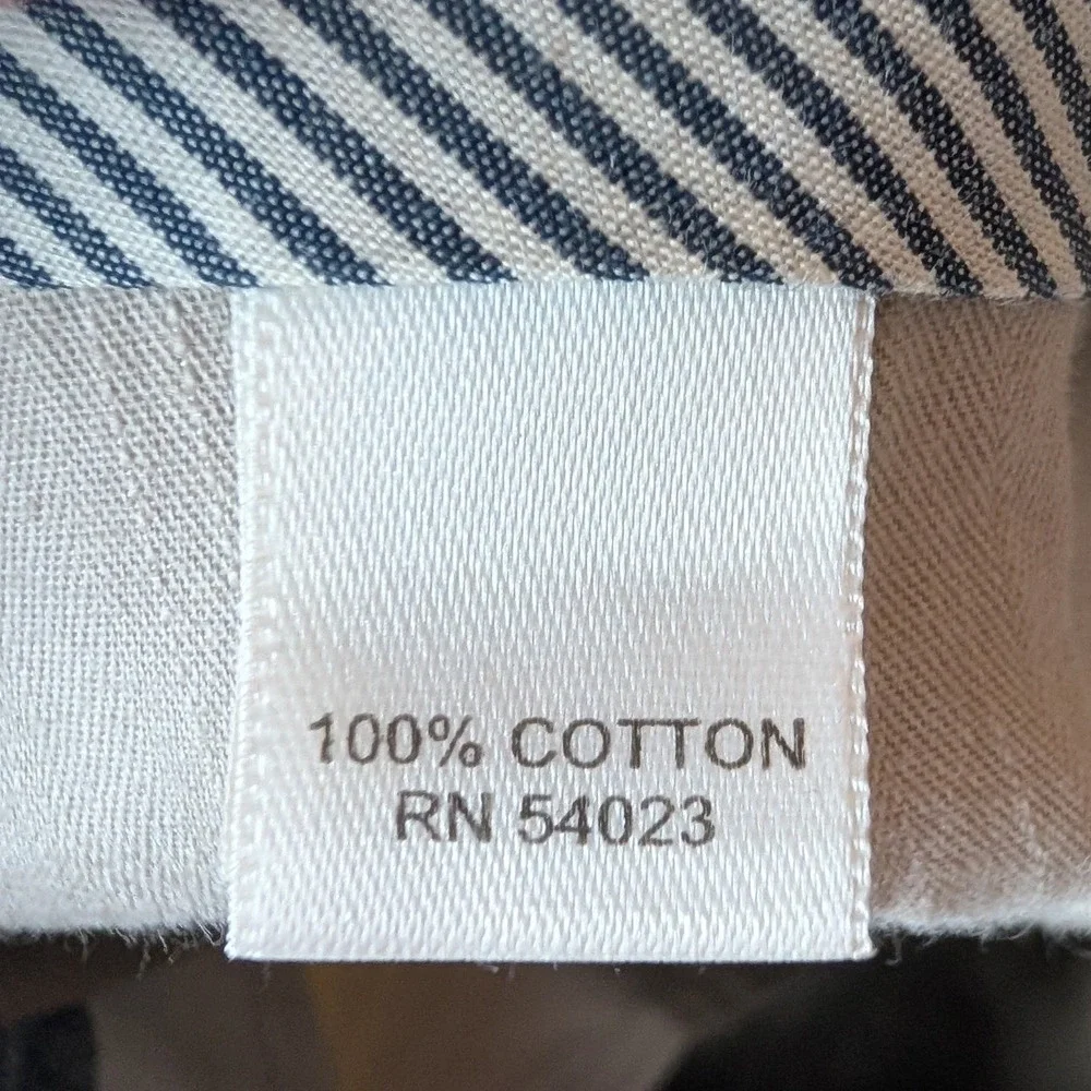 VTG Banana Republic Gavin Chino Pants Mens 32/34‎ Brown Cotton Classic Heritage